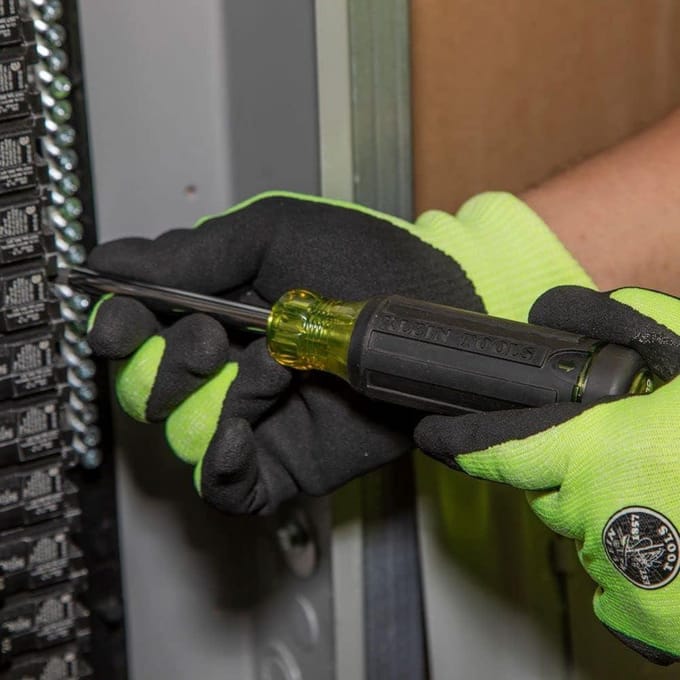 15-Stuk Klein Gereedschap Multi-Bit Schroevendraaier met Opslag Zwart