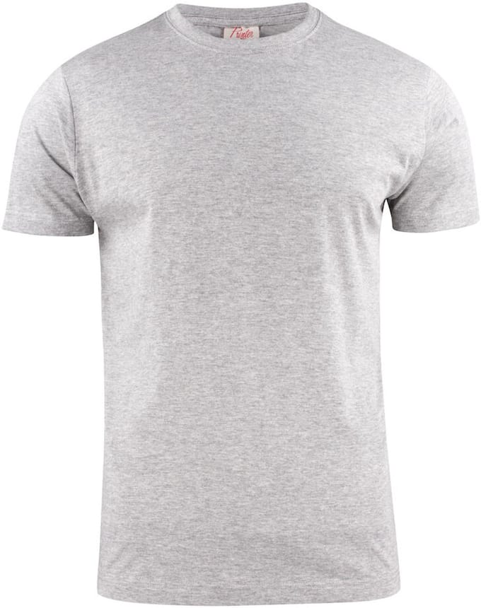 Printer T-shirt RSX Man 2264027 Grijsmelange - Maat M