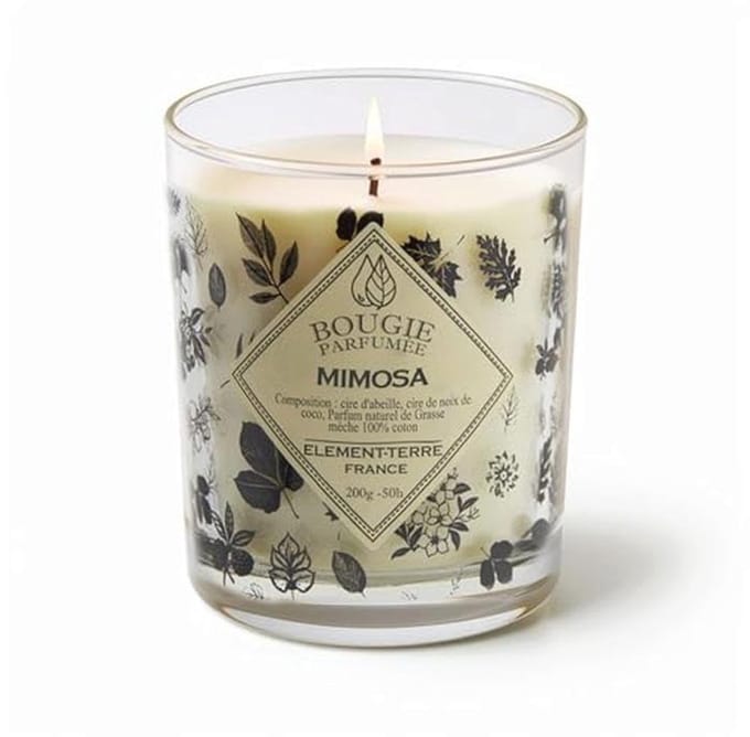 Geurkaars 200 g - 50 uur brandduur - Mimosa geur