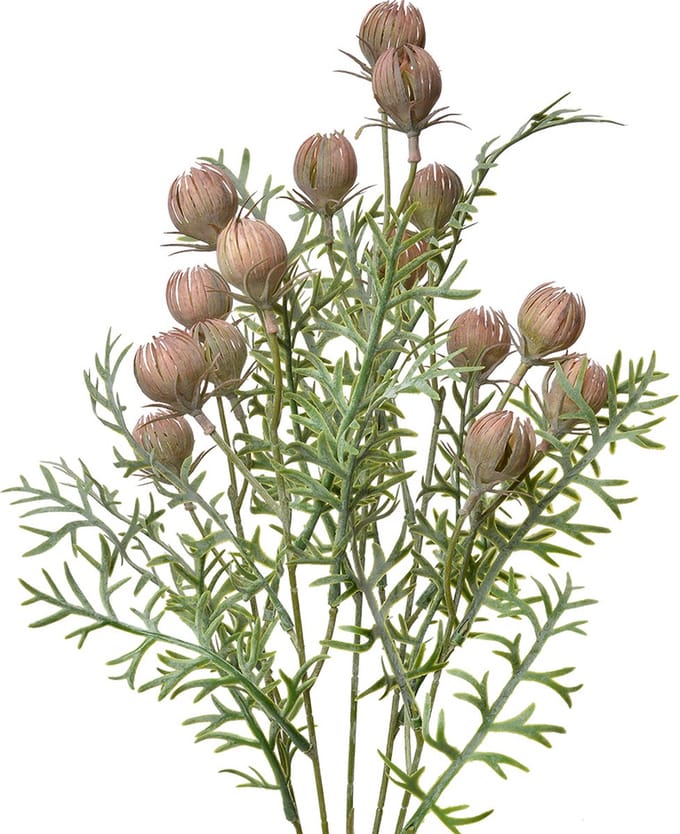 Clayre & Eef Kunstbloem 47 cm Roze Kunststof