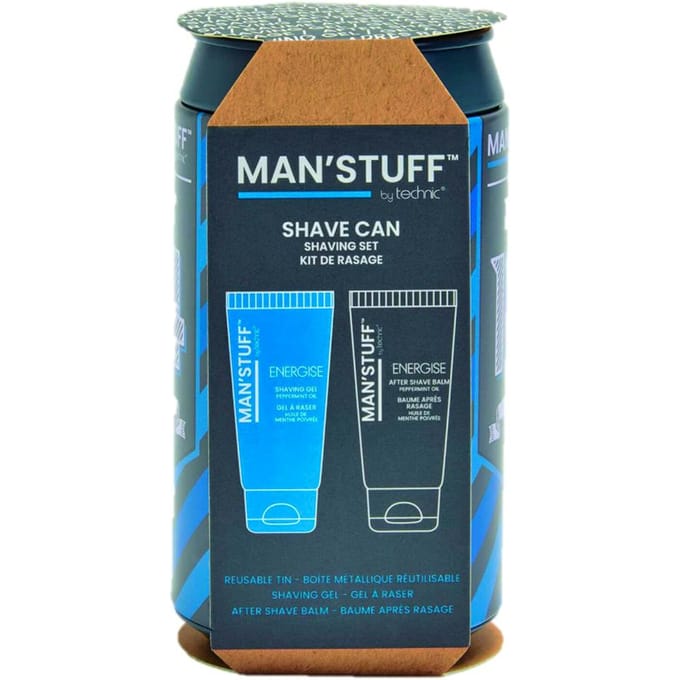 Man'Stuff Tin Can Shave Duo Gift Set 2 st