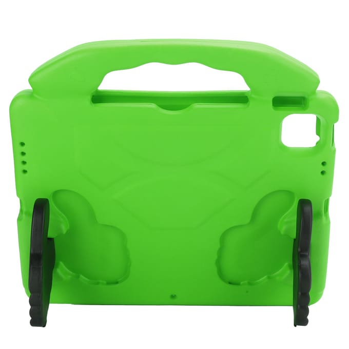 Schokbestendige tablethoes, stevige behuizing, robuuste EVA-achterkant, computerbescherming, groen groen