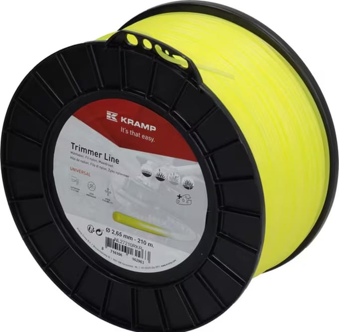 Maaidraad Ø2,65 mm 210 m rond geel