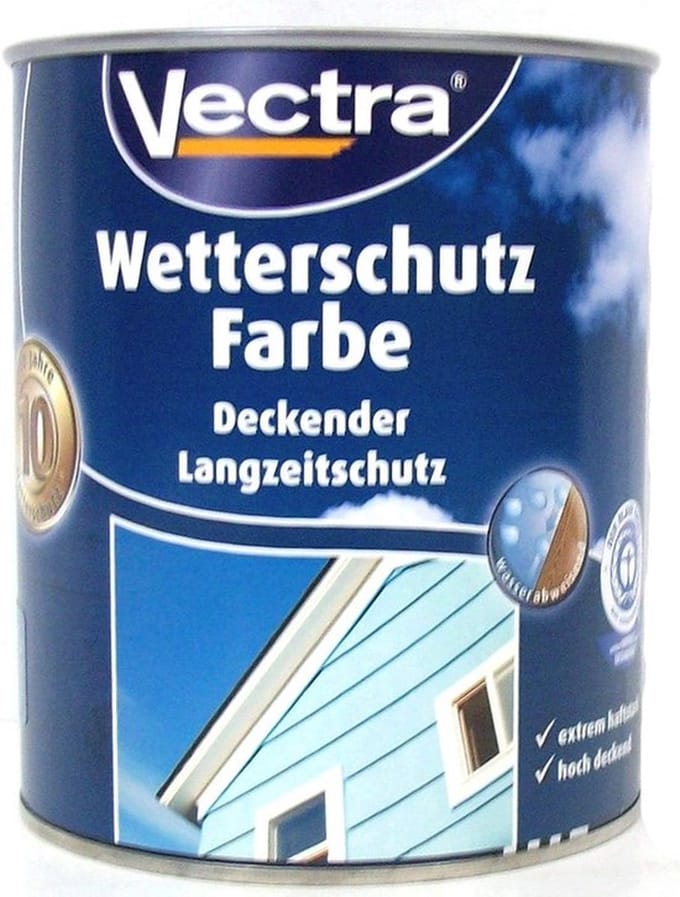 Lak - Verf - Vectra weerbeschermingsverf - 2,5 liter - Mosgroen kleur