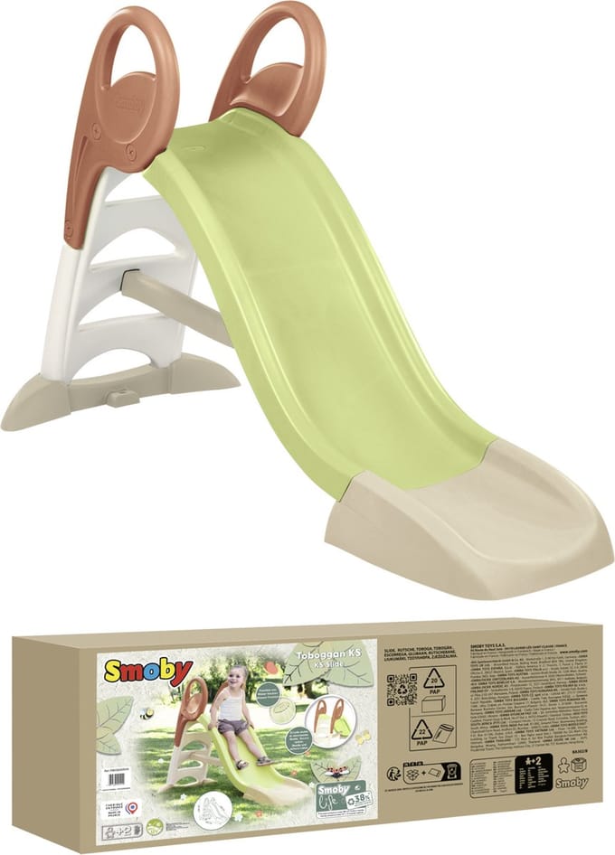 Smoby - Smoby Life -Glijbaan KS - Peuter - voor buiten - met wateraansluiting - vanaf 2 jaar
