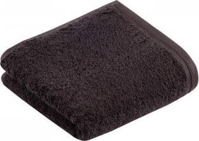 Vossen gastendoekje Vegan Life anthrazit 40x60