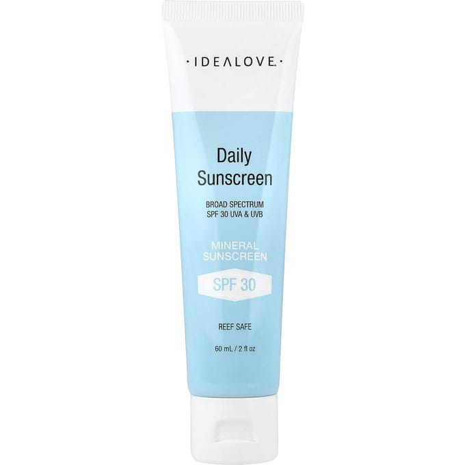 Dagelijkse Zonnebrandcrème, Minerale SPF 30, 60ml(2 fl oz) white