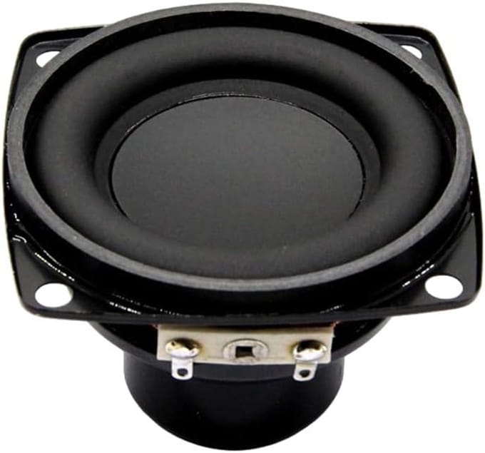 Subwoofer Luidspreker - Miniatuur Speaker - Muziek Luisteren - Full Range Geluid - 70mm - Zwart
