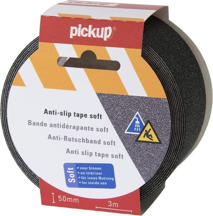 Pickup antislip tape Soft zwart - 3 m x 5 cm