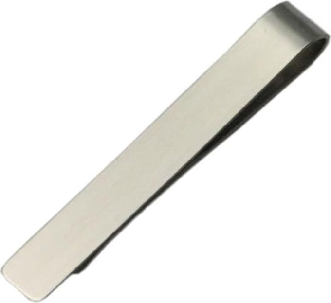 Fako Bijoux® - Dasspeld - Clip - 48mm - Zilverkleurig - Geborsteld