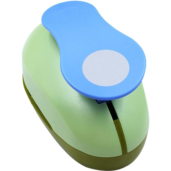 75mm Craft Hole Circle Punch Handgemaakte Scrapbook Paper Puncher Verschillende maten scrapbooking 75mm gray