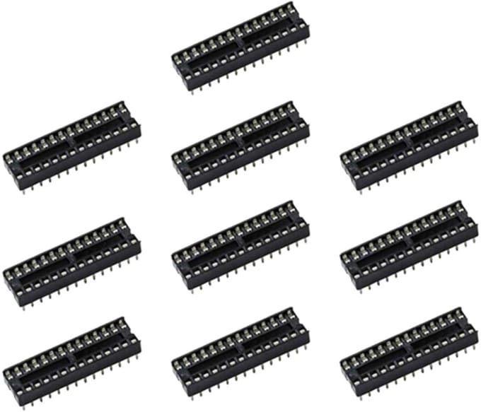 DIP-28 IC-Voet (Socket) – 10 stuks