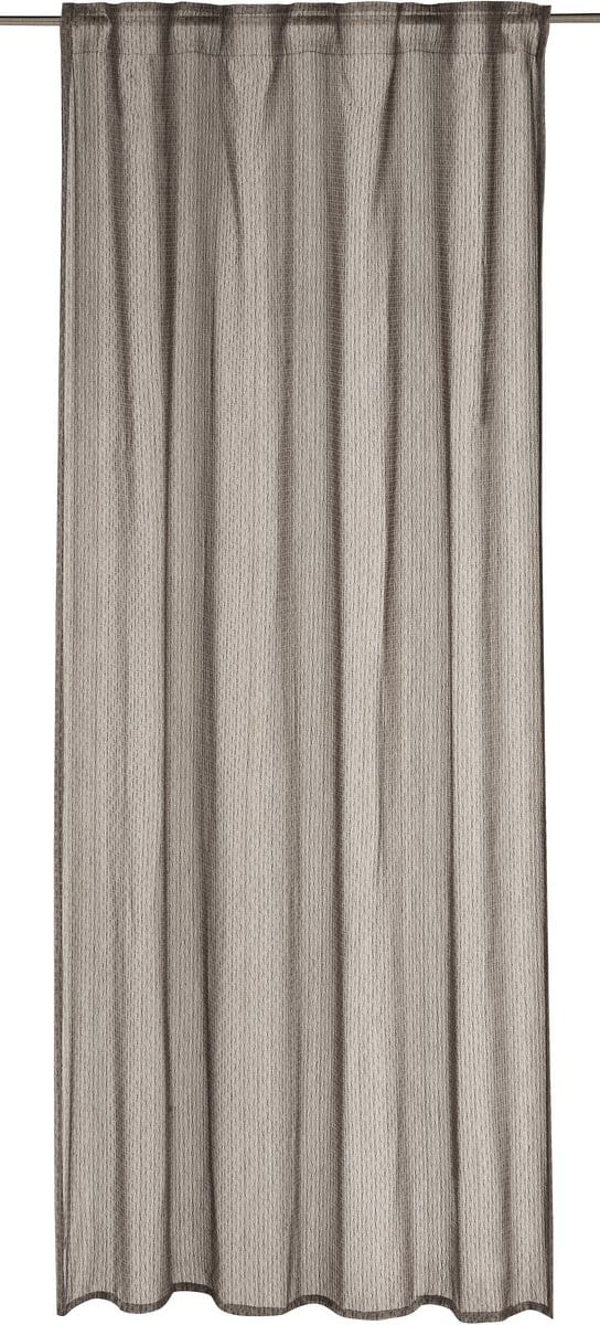 Elbersdrucke Gordijn met verborgen lussen Unisono 255x140 cm bruin
