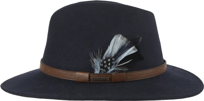 Albertis - Vilten hoed - Marine blauw