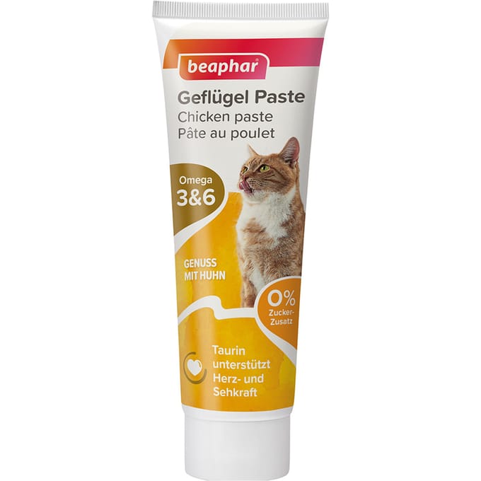beaphar Pasta voor Katten - Gevogelte (100 g)