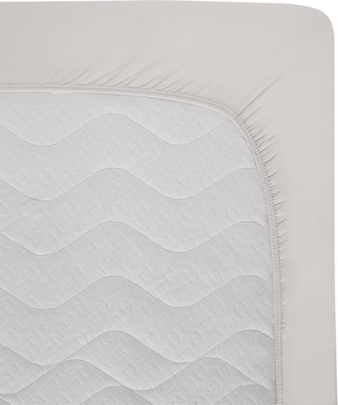 Hibboux hoeslaken Milou jersey 180x200 wit