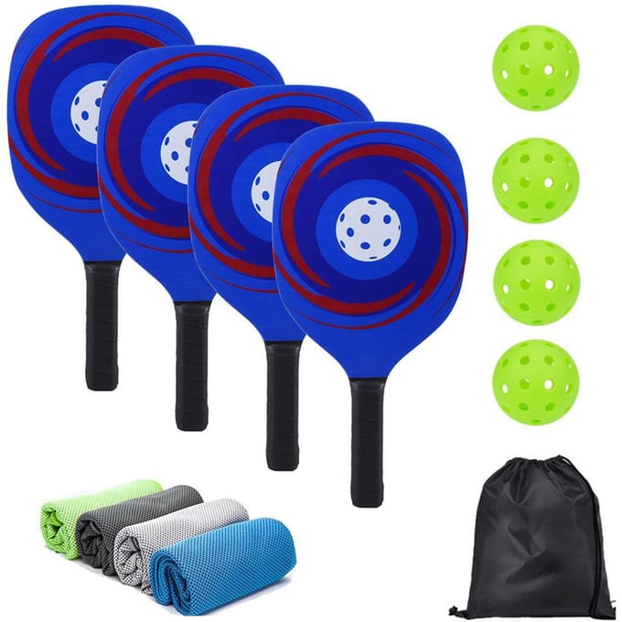 Nieuwe Houten Peak Racket Set Buitensporten Populier Peak Racket green