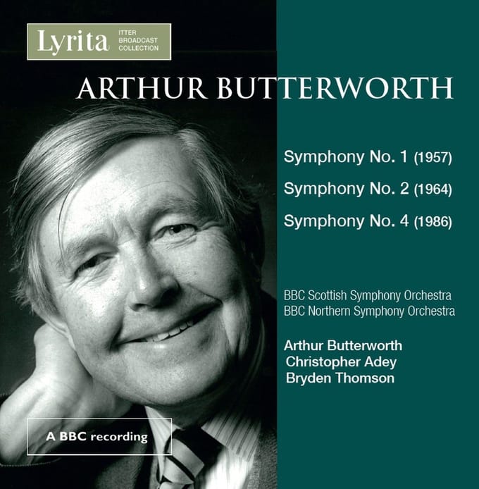 BBC Scottish Symphony Orchestra - Arthur Butterworth: Symphonies Nos.1, 2 & 4 (2 CD)