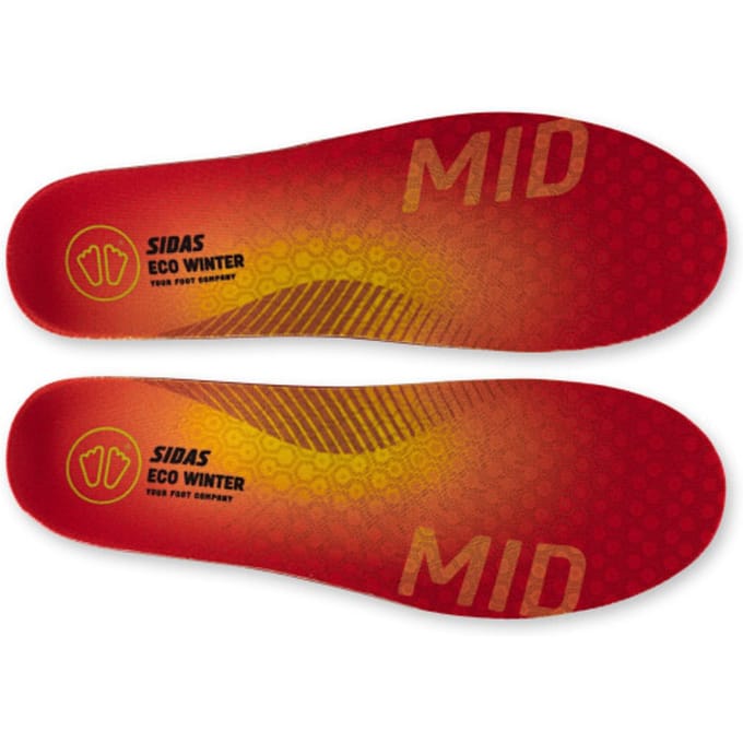 Sidas 3 feet eco winter mid neutral inlegzolen -multicolour