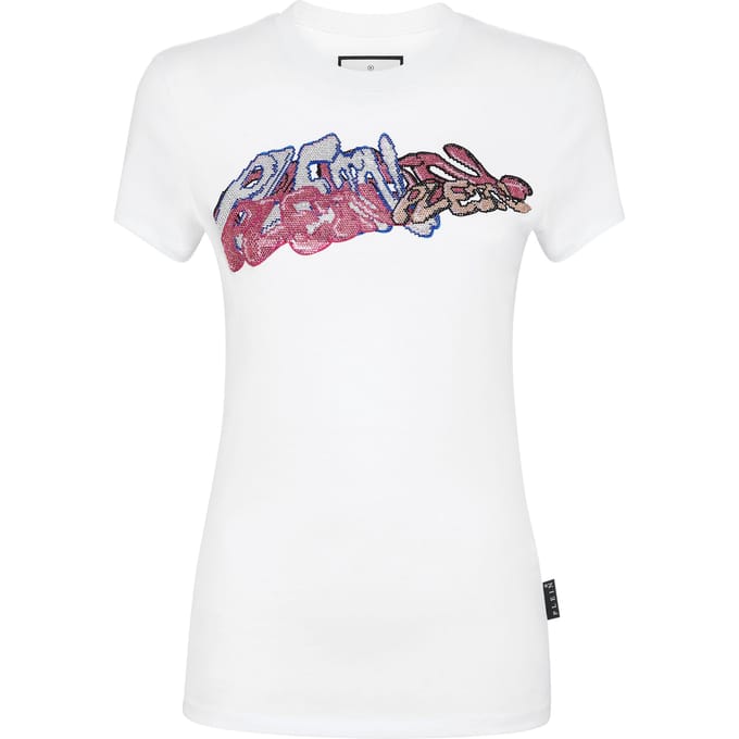 T-Shirt Slim Fit Bombing Graffiti
