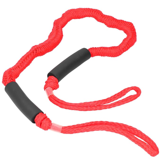 Boot Bungee Landvasten Elastisch Kade Touw PE Rekbaar Afmeren Marine Boot Bungee Touw Rood
