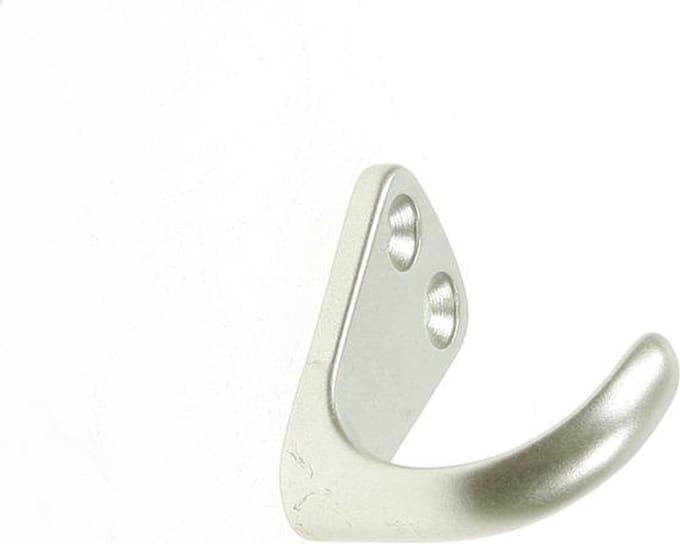 Hermeta Handdoekhaak, aluminium/zilver 0553-02