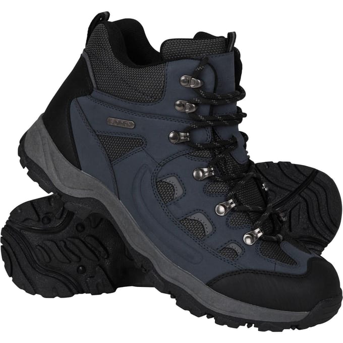 Mountain Warehouse Heren Adventurer Waterdichte Wandelschoenen (Marine)