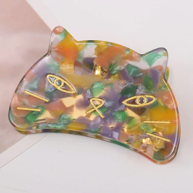 Kitty Haarklem - Hars Haarclip - Parelmoer Multikleur