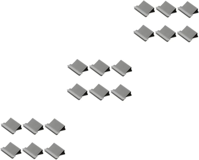 Nietmachine Clips - Papier Bevestigers - Documenten Organiseren - Herbruikbaar Metaal - 150 Stuks - Zilver