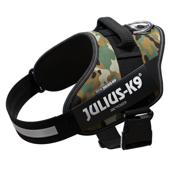 Maat 1: borstomvang 63 - 85 cm - JULIUS-K9 IDC®-Powertuigje Camouflage