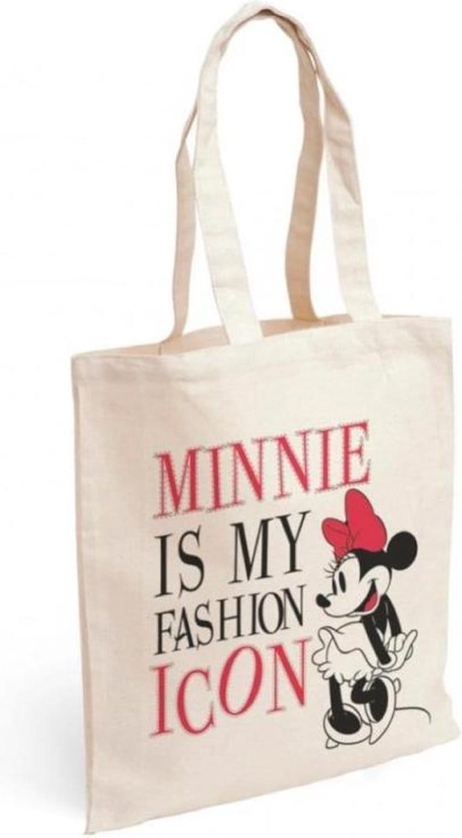 Multifunctionele tas Minnie Mouse 702892 Wit Katoen