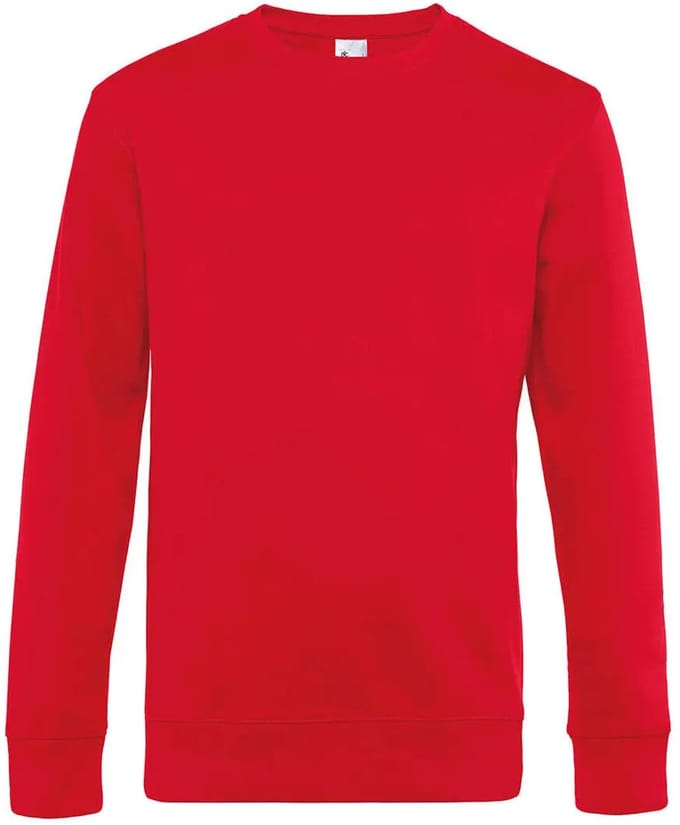 Sweater met ronde hals B&C King