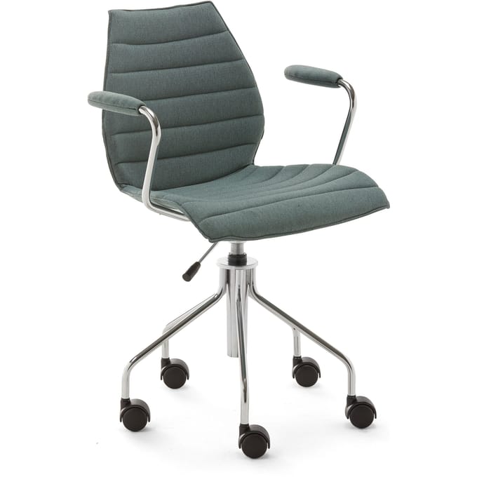 Kartell Maui Soft draaistoel - groen