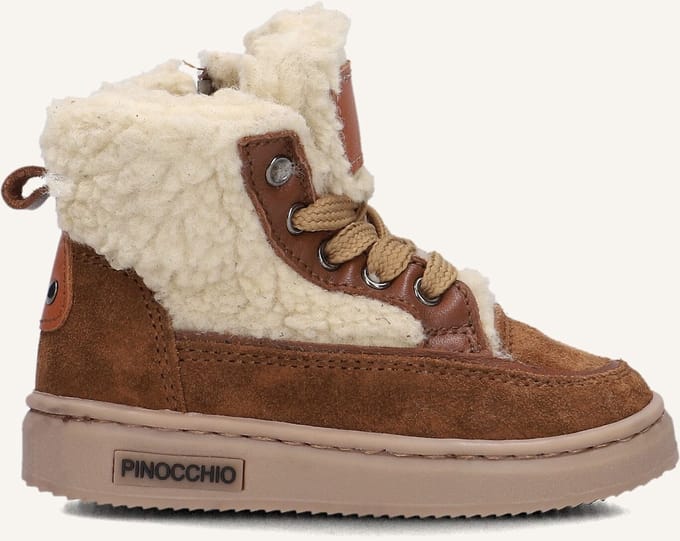Pinocchio P2173 Sneakers - Meisjes - Bruin - Maat 26