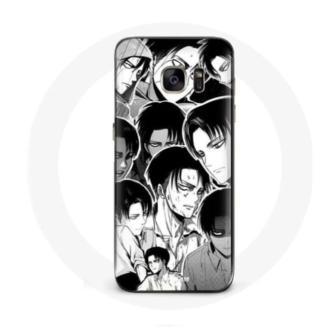 Samsung Galaxy S7 Case Aanval op Titan Manga Levi Ackerman