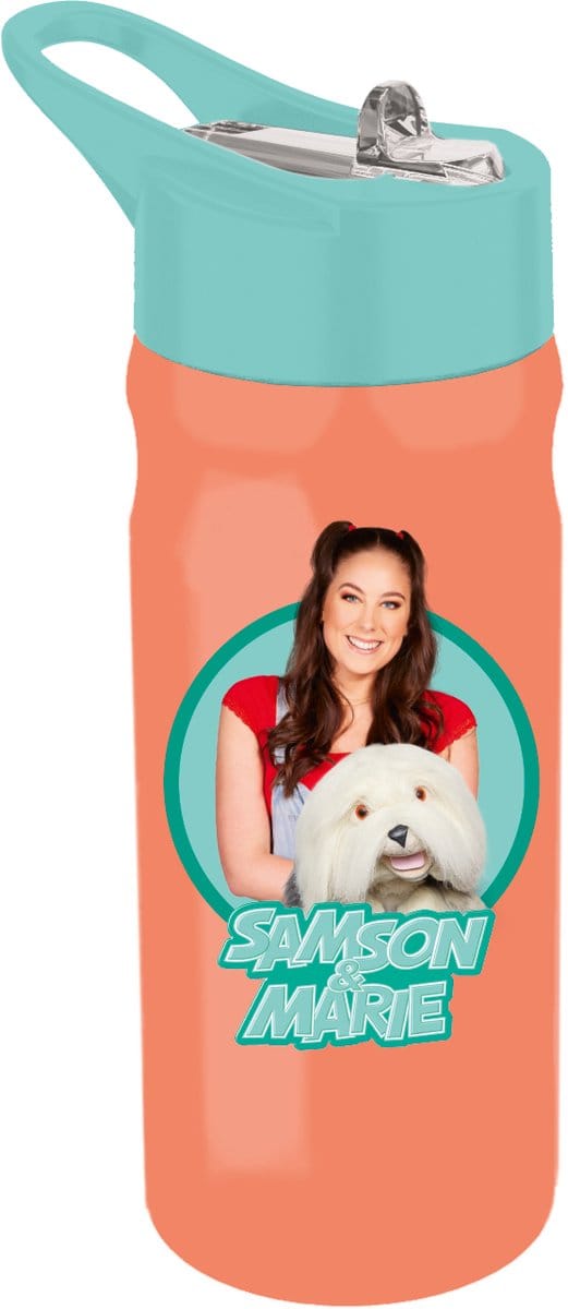 Samson & Marie - Schoolbeker - Drinkfles - Koraal