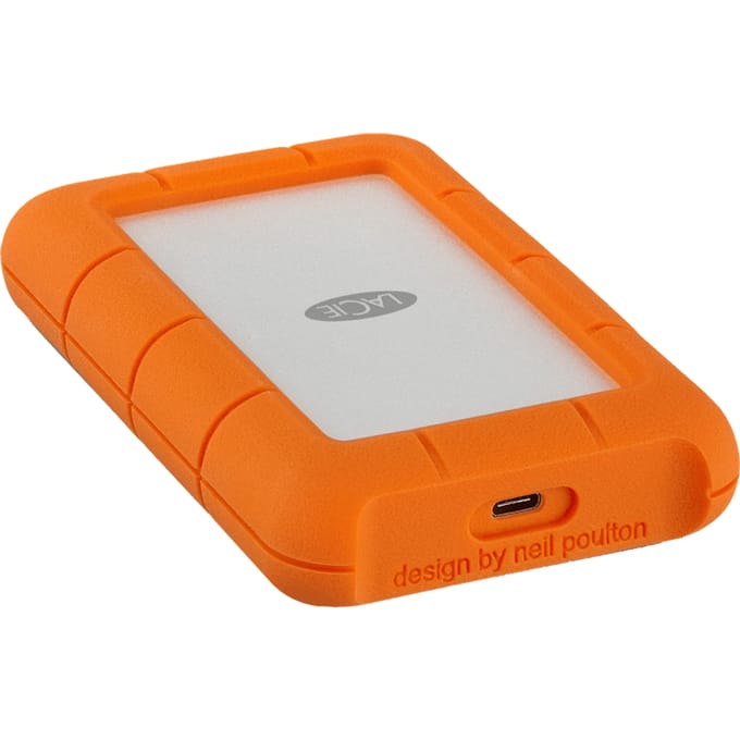 LaCie Robuuste USB-C - 5TB - External Hard drive - Orange