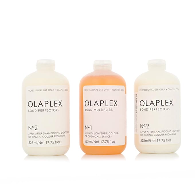 Olaplex Salon Kit No.1 Bond Multiplier 525 ml + No.2 Bond Perfector 2 x 525 ml + Doseerdispenser