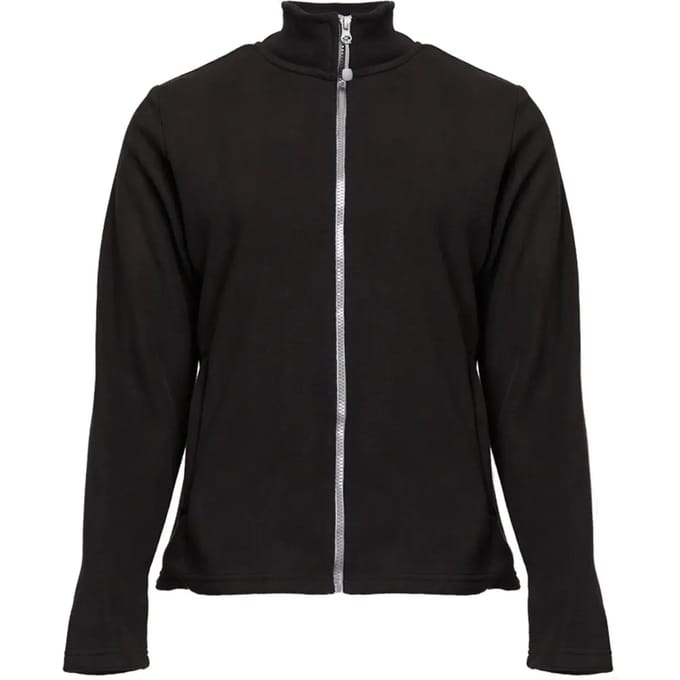 Damesfleece met rits Black & Match Grizzly