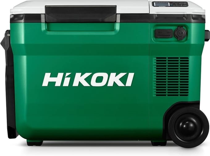 Hikoki UL18DBA 18/36 Multi Volt koelbox met koel en warmte functie -18°C en +60°C, 25 liter coolbox, 12V auto adapter 230 Volt