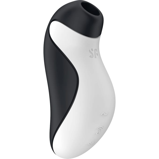 Satisfyer, vibrator, drukgolfvibrator, 'Orca', 11,5 cm, 2 apart regelbare motoren, waterdicht (IPX7), ergonomisch design