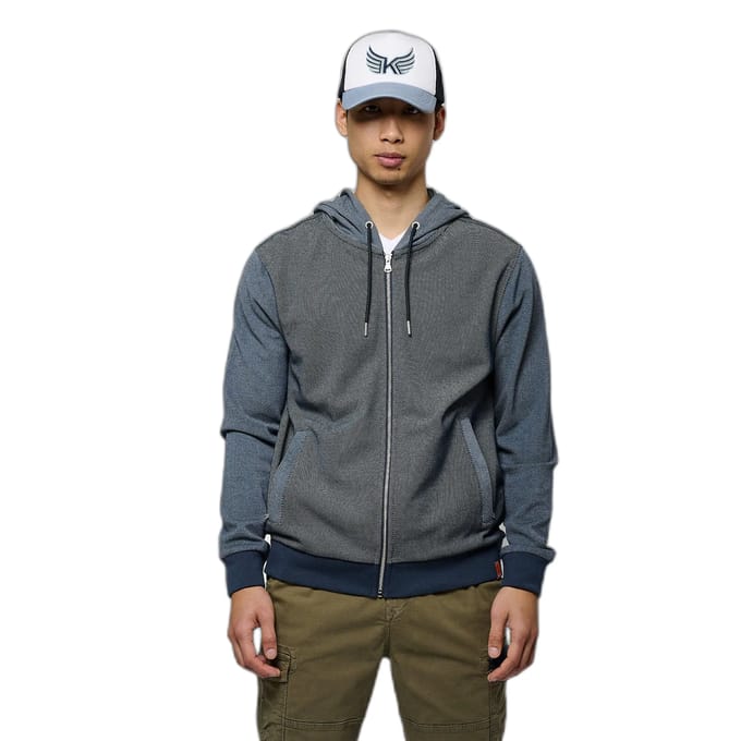 Hooded sweatshirt met rits Kaporal Lubin