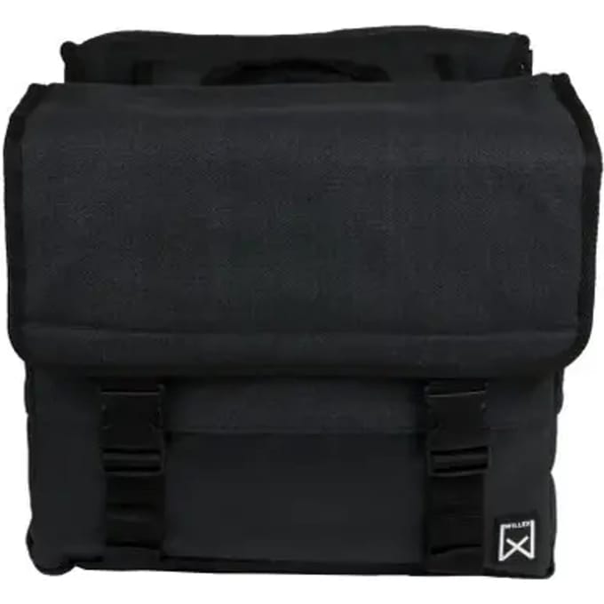 Dubbele bagagedrager tas van gecoat canvas Willex 40 L