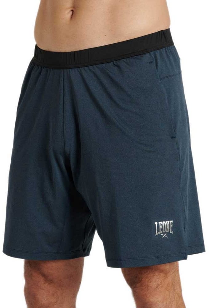 Leone1947 Melange Korte Broek Blauw S Man