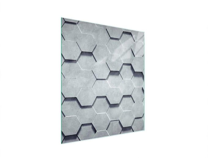 TMK ArtDeko - Snijplank Glas - 45x52 cm - Veilig - Modern