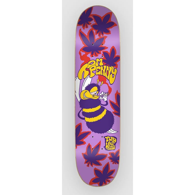Flip High in a Haze Purple 7.75"x31.63" Skateboard Deck patroon