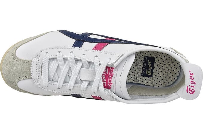 Onitsuka - maat 46- Tiger Mexico 66 Unisex Sneakers - White-Navy-Pink