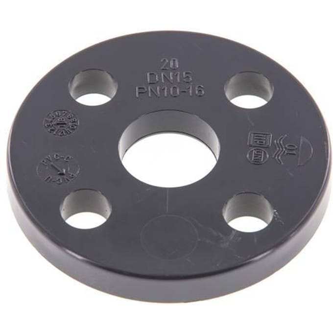 PVC Flens DN15 20mm [2 Stuks]
