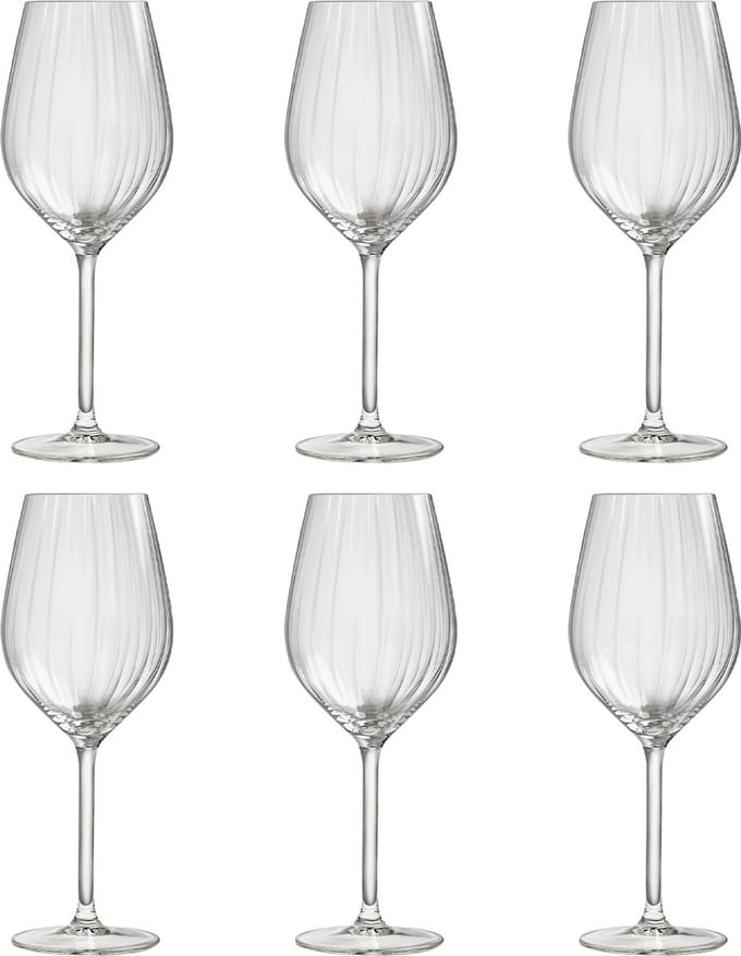 Royal Leerdam Adora Wijnglazen 50 cl / 500 ml | Set van 6 Stuks | Geschikt voor Rode Wijn | Glas | Vaatwasserbestendig | Voor Thuis en Horeca