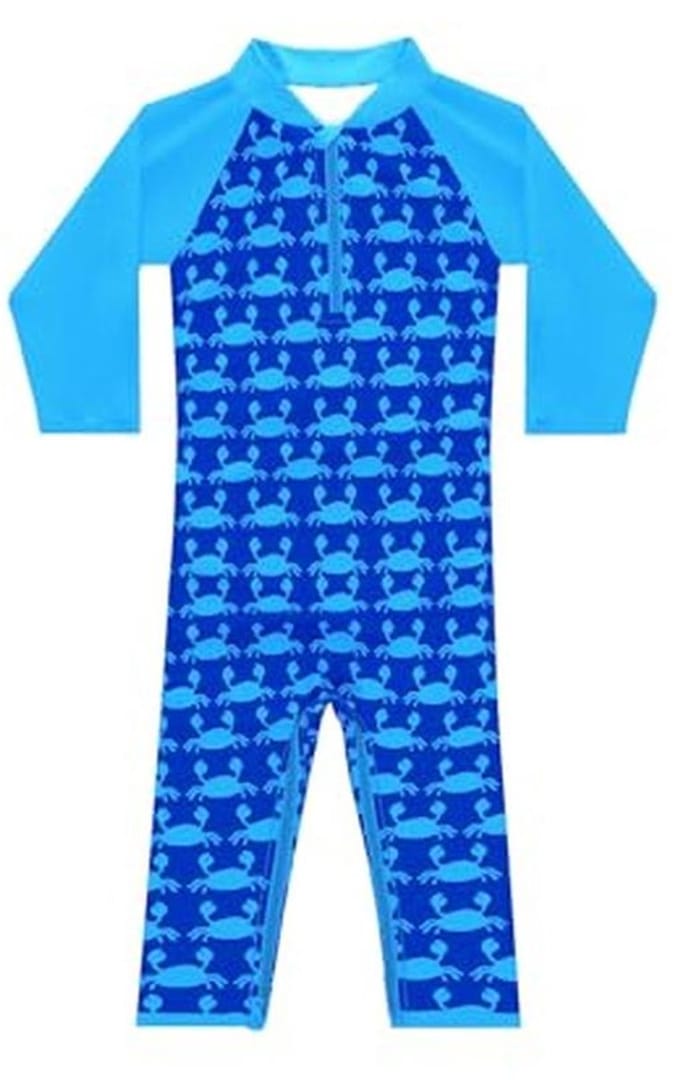 Babyzwempak UPF 50+ met Lange Mouwen en Kruisrits